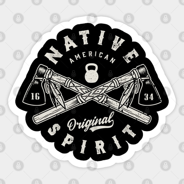 Native Original Spirit Sticker by LunaGFXD